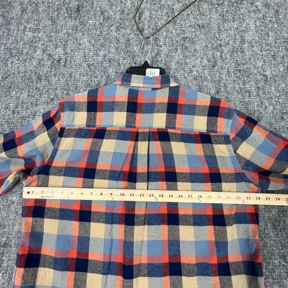 OCEAN COAST FLANNEL SHIRT MENS LARGE PLAID OUTDOOR ACTIVIES‎ FISHING HUNTING - Picture 9 of 12